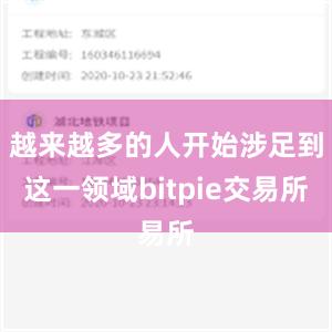 越来越多的人开始涉足到这一领域bitpie交易所